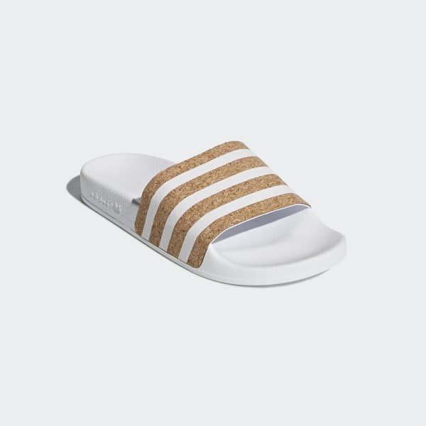 adidas Adilette Slides - White | adidas US