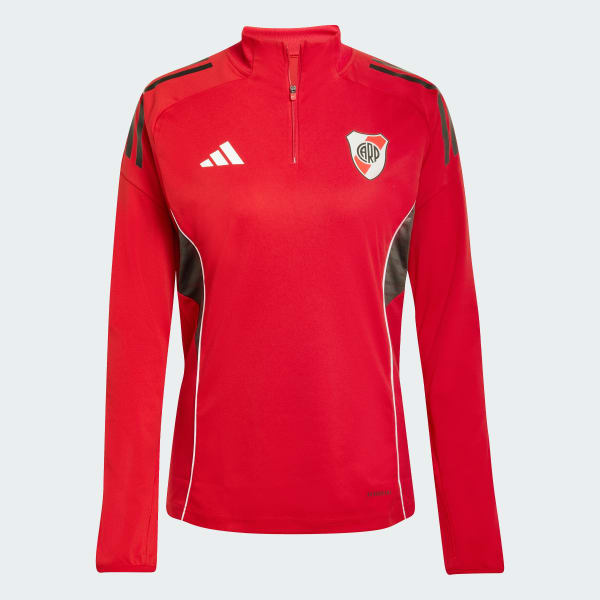 Rojo Buzo de Entrenamiento de River Plate Tiro 25 Competition (Mujer)
