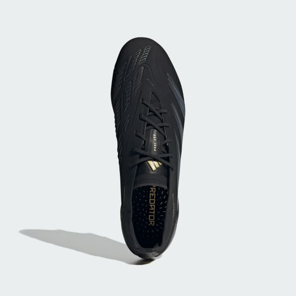 Svart Predator Elite Soft Ground Fotballsko