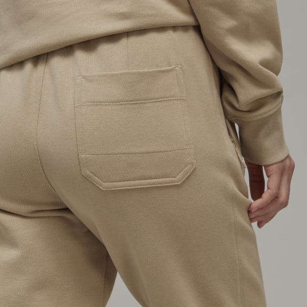 Brązowy Y-3 Classic Terry Cuffed Pants