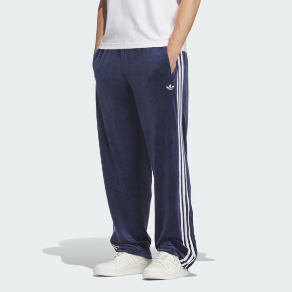 ブルー FB TP ベロア トラックパンツ