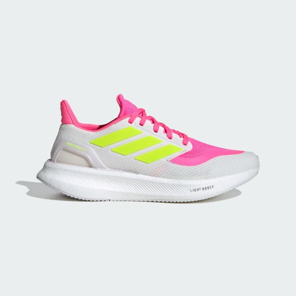 สีชมพู รองเท้าวิ่ง Pureboost 5