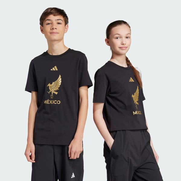 Negro Playera Niño Selección Nacional de México 25
