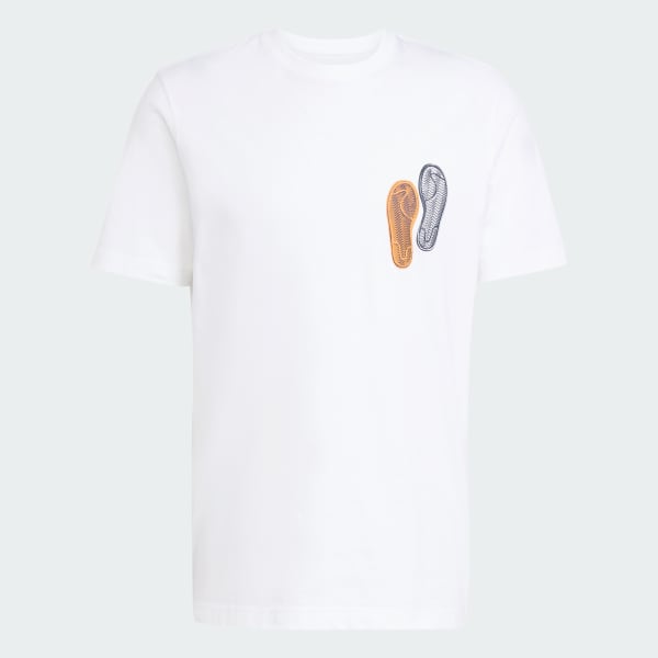 White Trefoil Series Loose Tee