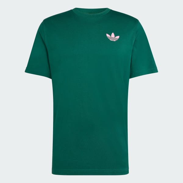 สีเขียว เสื้อยืด RETRO APPLE