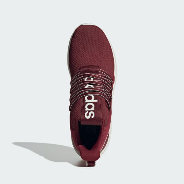 Red adidas shoes no laces sale