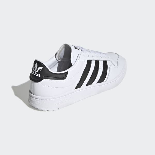 Evacuation Surname Doctor adidas Team Court Shoes in White and Black | adidas UK