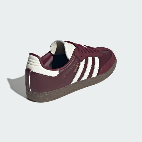 adidas Samba OG Shoes - Burgundy | Free Shipping with