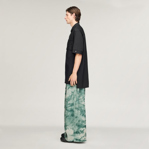 Multicolor Y-3 RAW EDGE 3 STRIPES AOP WIDE PANTS