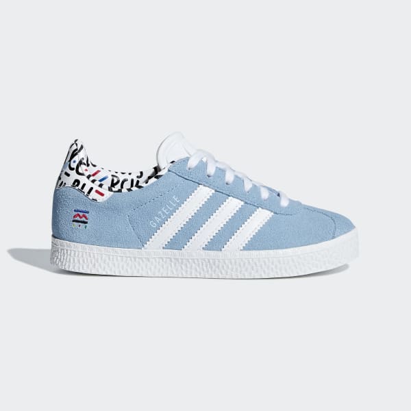 Adidas gazelle on sale azul cielo