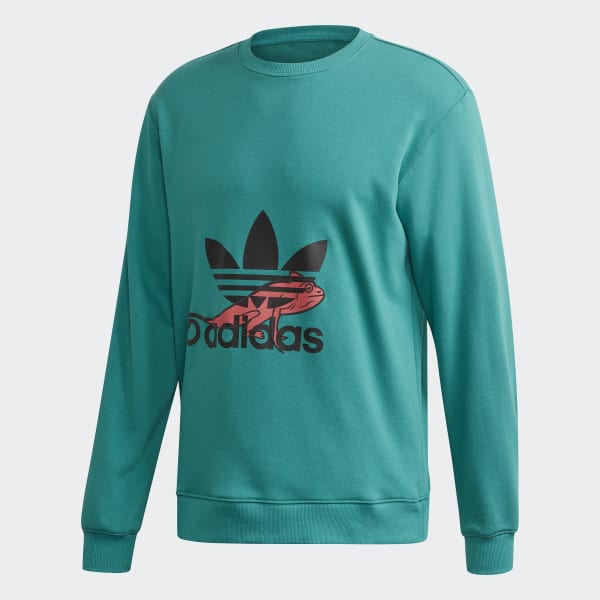 adidas teal sweatshirt