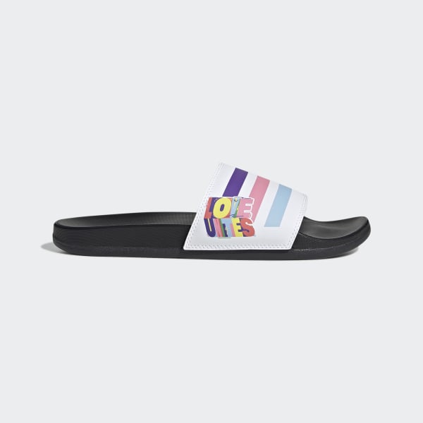 White Adilette Comfort Sandals LEX99