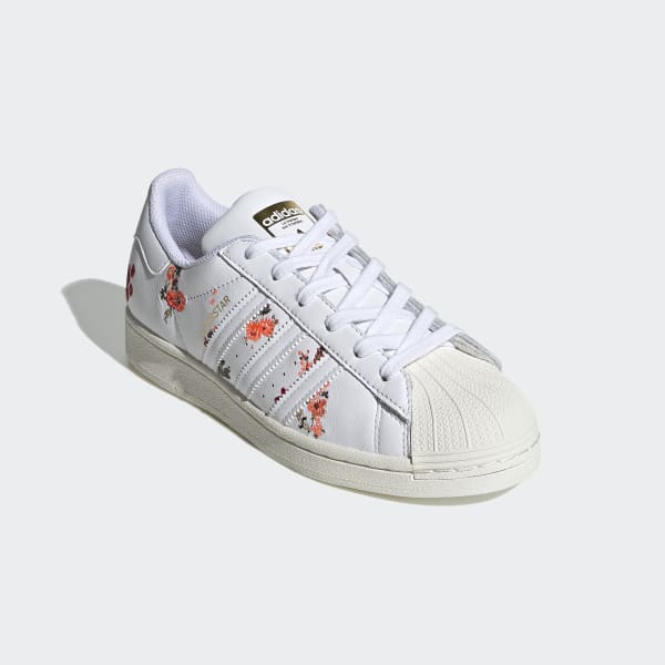 adidas superstar embroidered sneakers