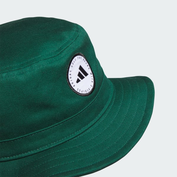 Green Solid Bucket Hat