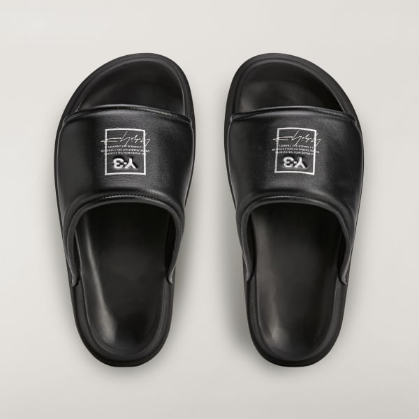ブラック Y-3 SLIDE