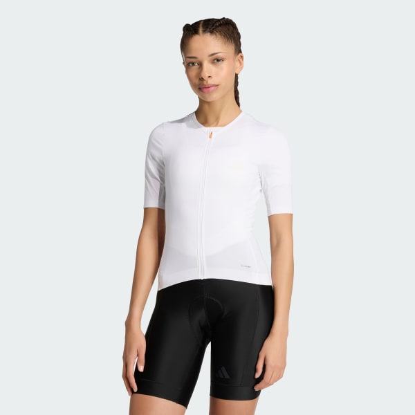 bílá CYKLISTICKÝ DRES TEMPO