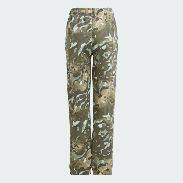 Turquoise Pantalon imprimé intégral Future Icons Enfants