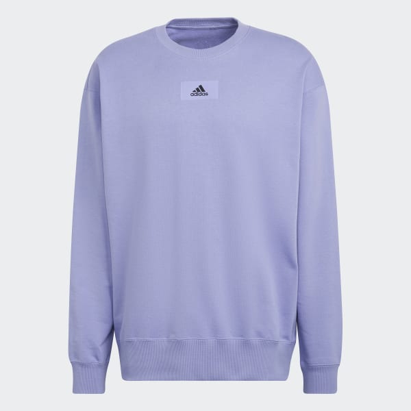 Purple Essentials FeelVivid Drop Shoulder Sweatshirt ZG730