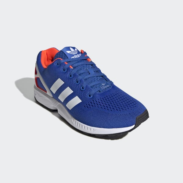 zx flux bleu noir