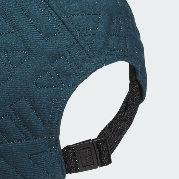 Turquoise Insulated Quilted 5-Panel Hat
