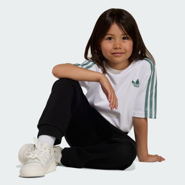 Blanco POLERA HOLGADA ADIDAS MINECRAFT