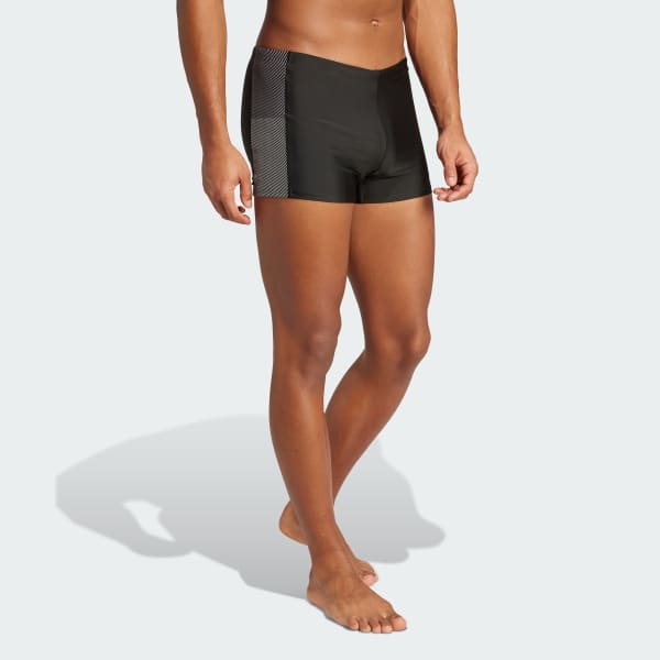 Preto Boxers de Natação