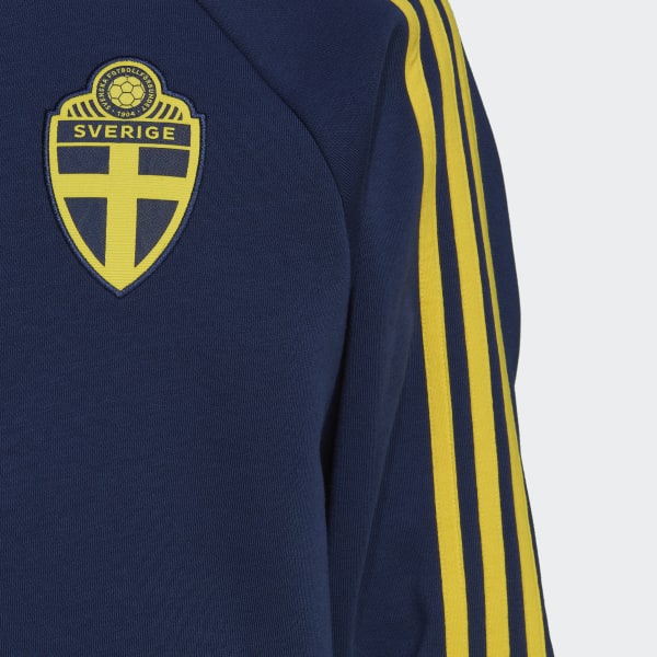 Niebieski Sweden Full-Zip Hoodie UV282