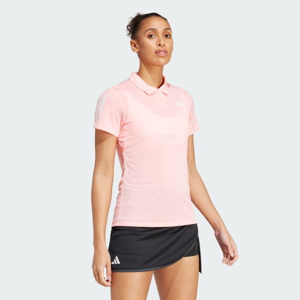 Pink Club Tennis Polo Shirt