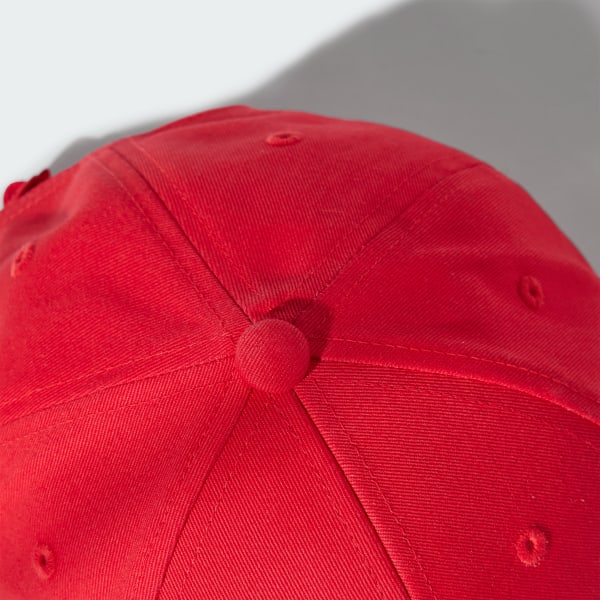 Red 3-Stripes New Logo Baseball Cap