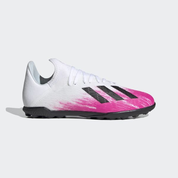 adidas white and pink football boots