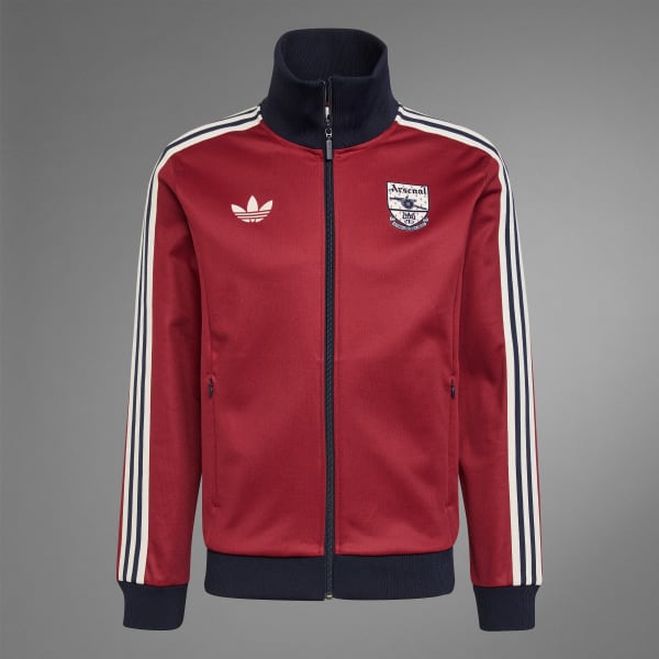 adidas Arsenal Originals Track Top - Burgundy | Free Shipping with adiClub  | adidas US