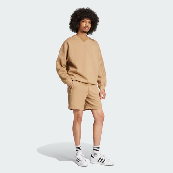 สีน้ำตาล สเวตเตอร์คอกลม Field Issue Essentials