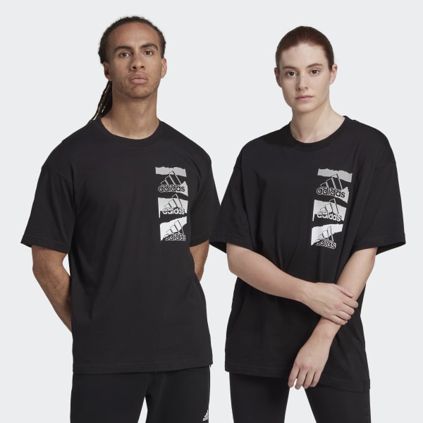 Black Essentials Brandlove Single Jersey Tee (Gender Neutral) CO358