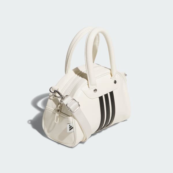 ホワイト ミニ ボウリングバッグ