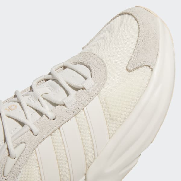 Adidas cloudfoam triple white hot sale