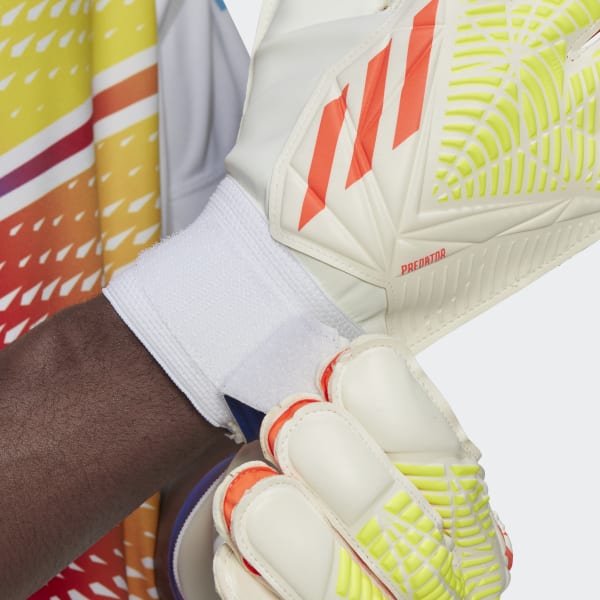 Bianco Guanti da portiere Predator Edge Training