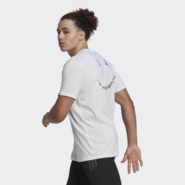 Hvid Cycling Graphic T-shirt QF197