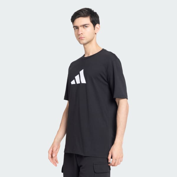 Black Future Icons 3 Bar Tee