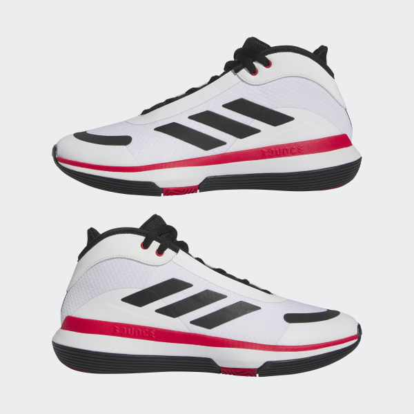 Adidas Bounce LVL 029002 White Basketball Shoes Size 8.5