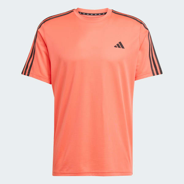 Naranja Camiseta Train Essentials 3-Stripes
