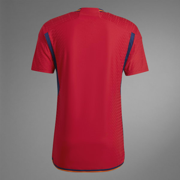 Rojo Camiseta Oficial Uniforme de Local España 22 ZK416