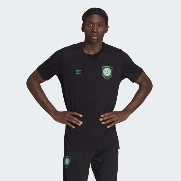 cierna Tričko Celtic FC Essentials Trefoil