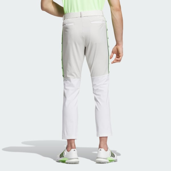 アディダス　ゴルフパンツ　XL 白　　ストレッチ　アンクルパンツ メンズ アディダス 【ゴルフ】ファブリックミックスストレッチ アンクル