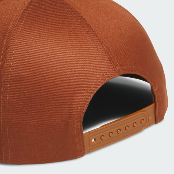 Castanho Boné de 6 Painéis para Skateboarding