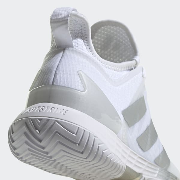 White Adizero Ubersonic 4 Tennis Shoes LVJ84