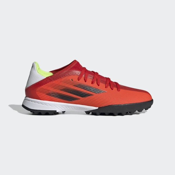 Rojo Zapatos de fútbol X Speedflow.3 Pasto Sintético