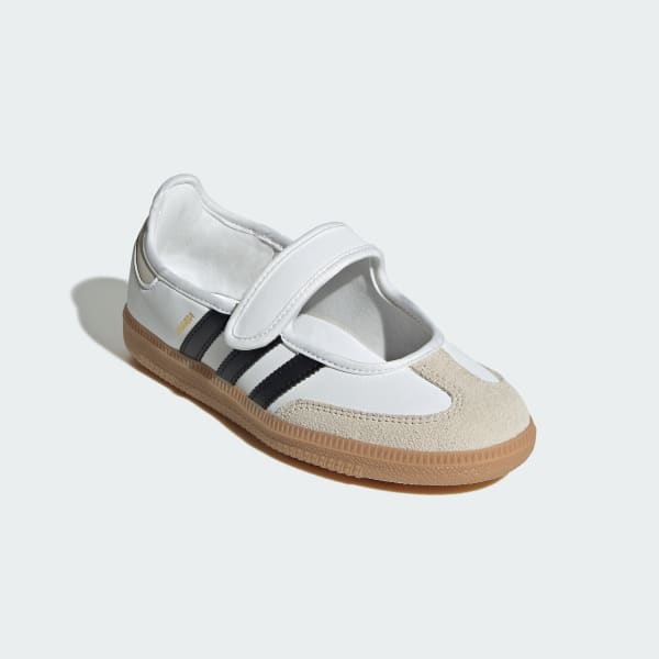 blanc Chaussure Samba Jane Enfants