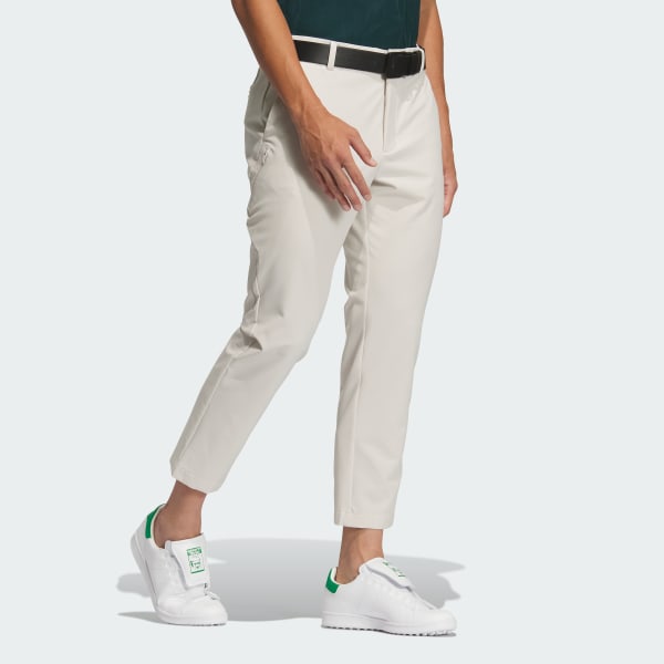 Beige 4-Way Ankle Pants