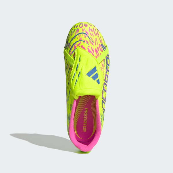 Gron Predator League Fold-Over Tongue Firm Ground Fotbollsskor