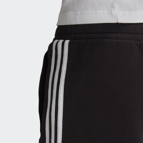 Negro Shorts 3 Rayas - Pretina Media FJD08